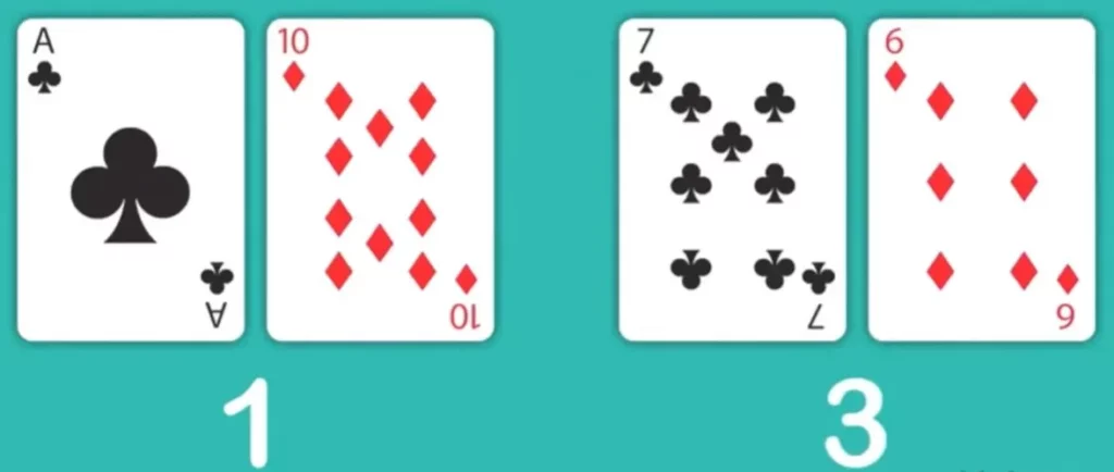 百家樂算牌圖解:超過10點