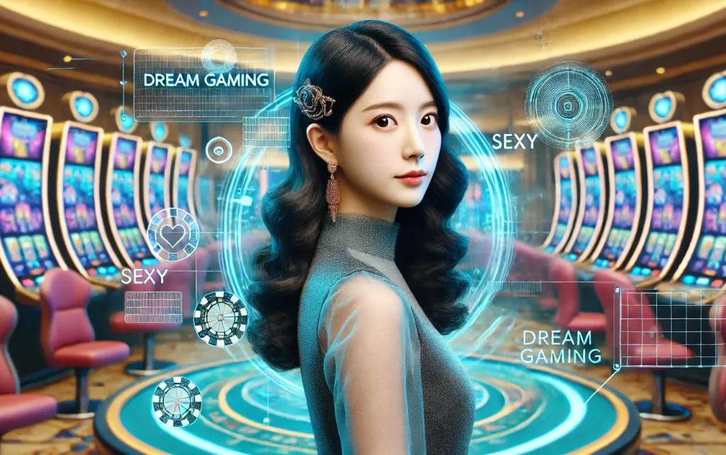 真人遊戲系統裡會有各國籍的美女